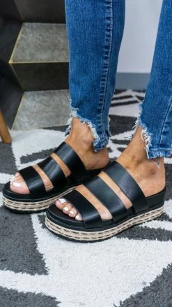 MIA Kaz Platform Sandals SHOES