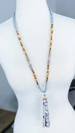 Your Fashion Wholesale Necklaces Keller Tassel Necklace