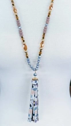 Your Fashion Wholesale Necklaces Keller Tassel Necklace