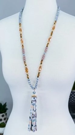 Your Fashion Wholesale Necklaces Keller Tassel Necklace