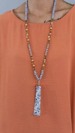 Your Fashion Wholesale Necklaces Keller Tassel Necklace