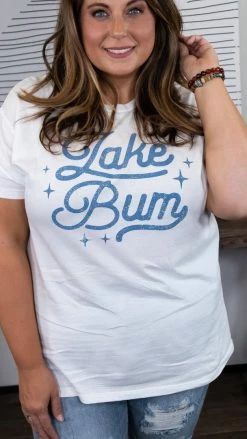 Lotus Fashion Lake Bum Tee GRAPHIC TEES