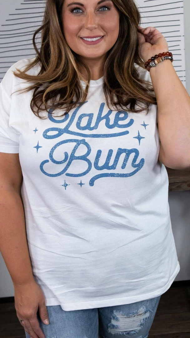 Lotus Fashion Lake Bum Tee GRAPHIC TEES