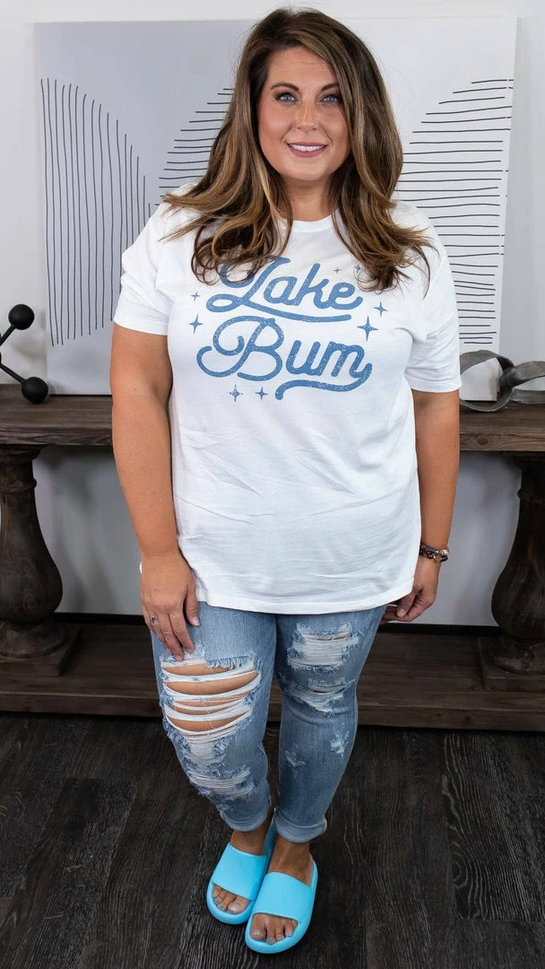 Lotus Fashion Lake Bum Tee GRAPHIC TEES