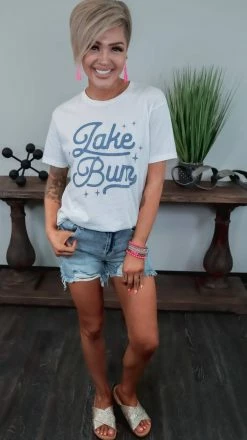 Lotus Fashion Lake Bum Tee GRAPHIC TEES