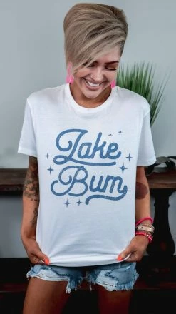 Lotus Fashion Lake Bum Tee GRAPHIC TEES