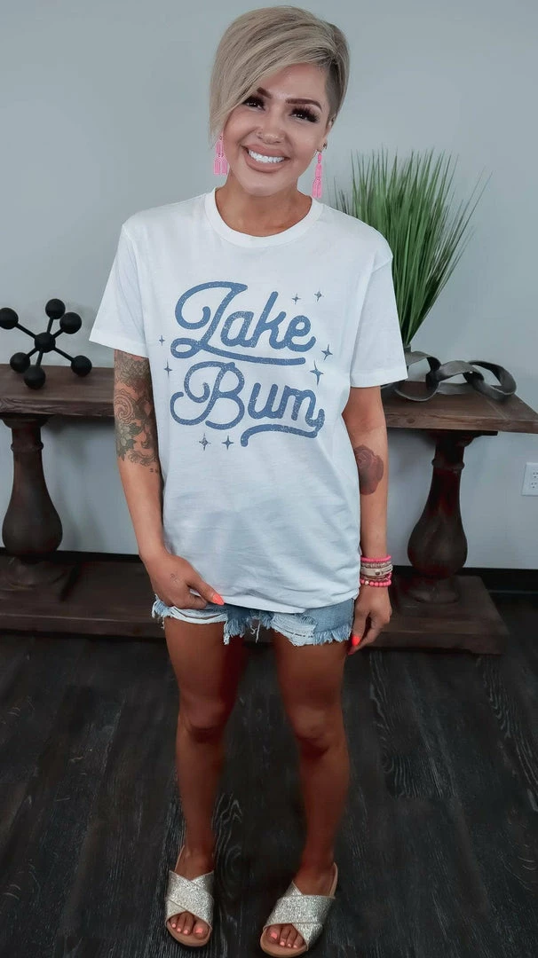Lotus Fashion Lake Bum Tee GRAPHIC TEES