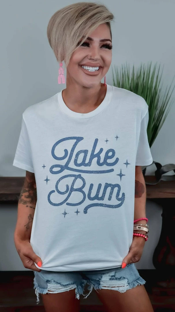 Lotus Fashion Lake Bum Tee GRAPHIC TEES