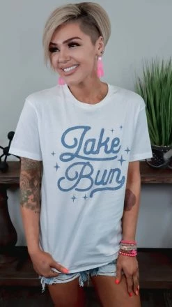 Lotus Fashion Lake Bum Tee GRAPHIC TEES