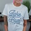 Lotus Fashion Lake Bum Tee GRAPHIC TEES