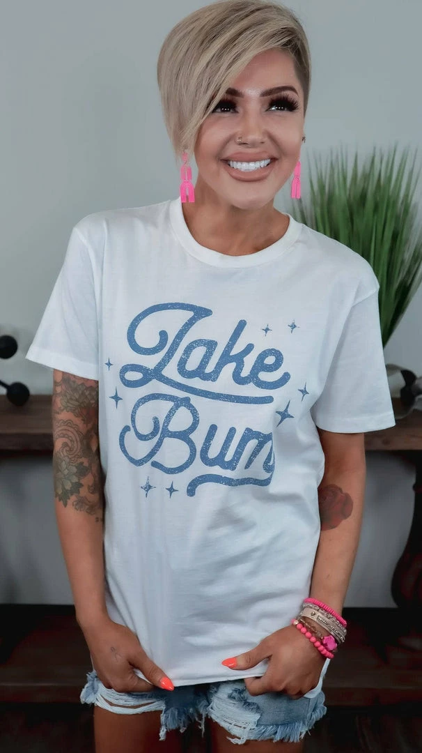 Lotus Fashion Lake Bum Tee GRAPHIC TEES
