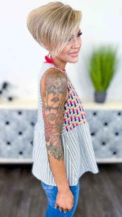 Savanna Jane TOPS & TUNICS Last Remark Tank