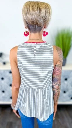 Savanna Jane TOPS & TUNICS Last Remark Tank