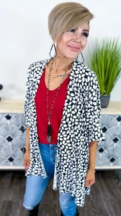 The ZigZag Stripe Latest Hit Cardigan