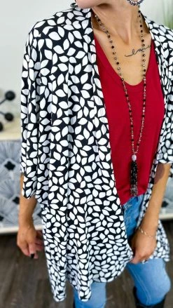 The ZigZag Stripe Latest Hit Cardigan