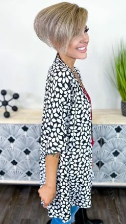 The ZigZag Stripe Latest Hit Cardigan