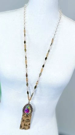 Your Fashion Wholesale ACCESSORIES Leopard Hayleigh Necklace