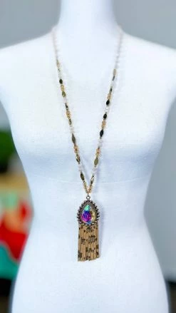 Your Fashion Wholesale ACCESSORIES Leopard Hayleigh Necklace