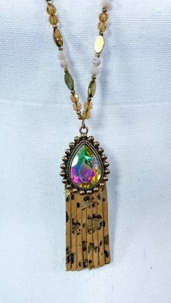 Your Fashion Wholesale ACCESSORIES Leopard Hayleigh Necklace