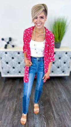 The ZigZag Stripe Let Love Grow Top TOPS & TUNICS