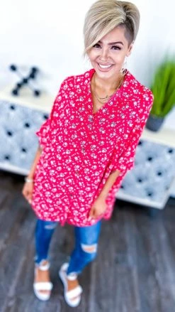 The ZigZag Stripe Let Love Grow Top TOPS & TUNICS