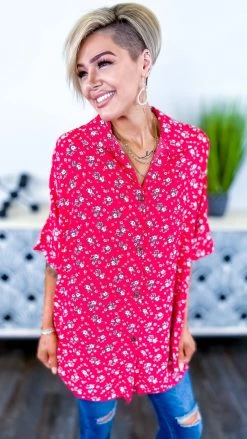 The ZigZag Stripe Let Love Grow Top TOPS & TUNICS