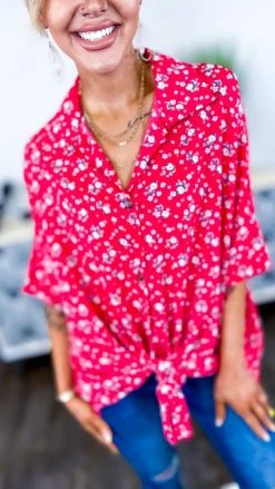 The ZigZag Stripe Let Love Grow Top TOPS & TUNICS