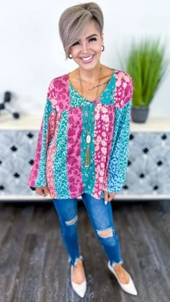 BiBi Let's Go Cowgirl Top