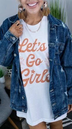 Golden Rose Co Let's Go Girls Tee