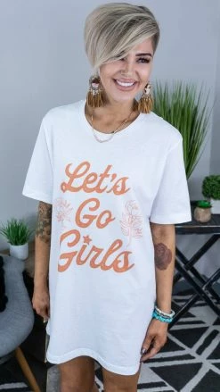 Golden Rose Co Let's Go Girls Tee