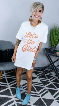 Golden Rose Co Let's Go Girls Tee