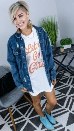 Golden Rose Co Let's Go Girls Tee