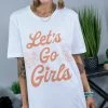 Golden Rose Co Let's Go Girls Tee