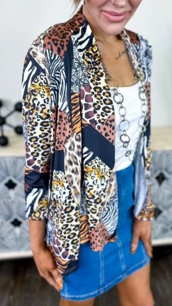 The ZigZag Stripe Lifetime Of Luxury Cardigan