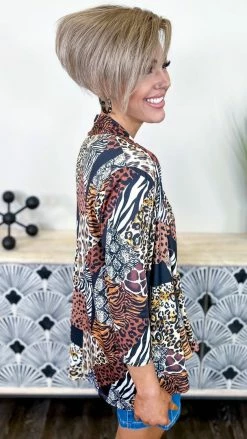 The ZigZag Stripe Lifetime Of Luxury Cardigan