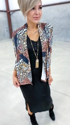 The ZigZag Stripe Lifetime Of Luxury Cardigan