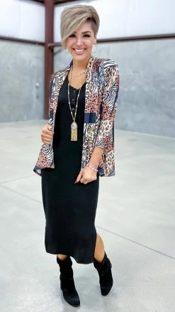 The ZigZag Stripe Lifetime Of Luxury Cardigan