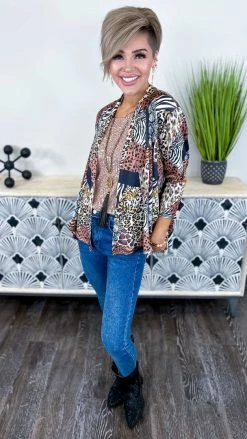 The ZigZag Stripe Lifetime Of Luxury Cardigan