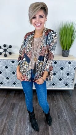 The ZigZag Stripe Lifetime Of Luxury Cardigan