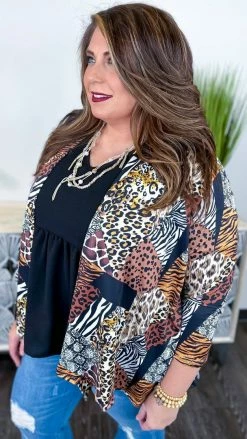 The ZigZag Stripe Lifetime Of Luxury Cardigan