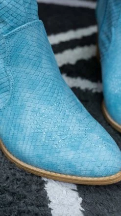 Chinese Laundry Light Blue Unite Booties SHOES