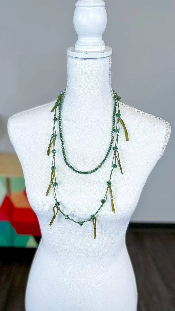 Lost & Found Lime Nicki Necklace ACCESSORIES