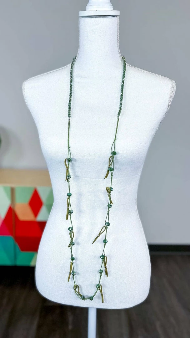 Lost & Found Lime Nicki Necklace ACCESSORIES