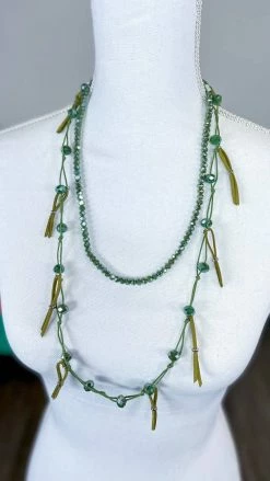 Lost & Found Lime Nicki Necklace ACCESSORIES