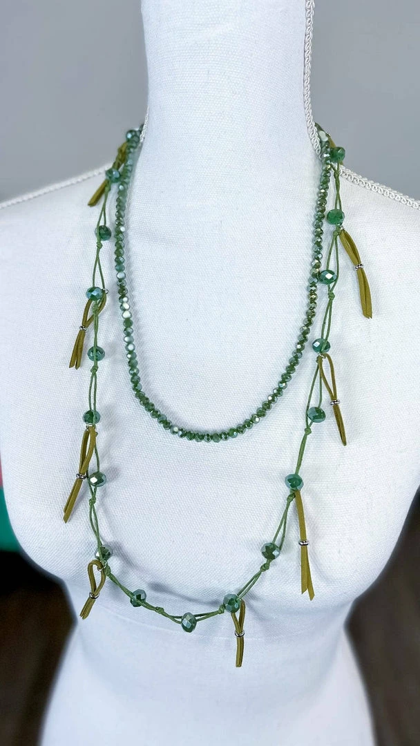 Lost & Found Lime Nicki Necklace ACCESSORIES