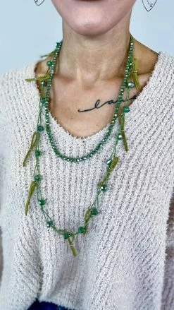 Lost & Found Lime Nicki Necklace ACCESSORIES