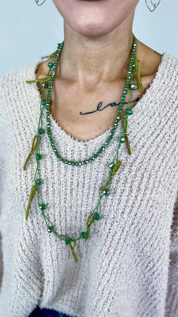 Lost & Found Lime Nicki Necklace ACCESSORIES