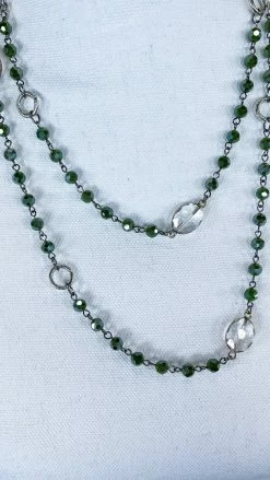 Lost & Found ACCESSORIES Lime Raelyn Necklace