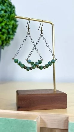 Lost & Found Lime Sophie Crystal Earrings