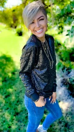 The ZigZag Stripe TOPS & TUNICS Looking Sassy Top